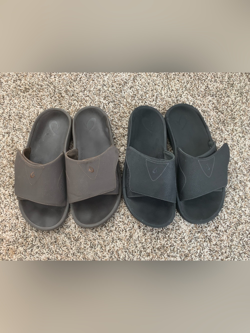 Olukai Nalu Slide Adjustable Strap Sandals Men’s Size 12 (2) Pairs